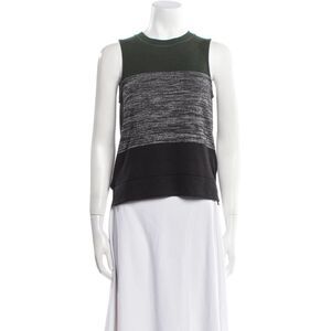 Reformation Colorblock Sleeveless Knit Top | Size XS